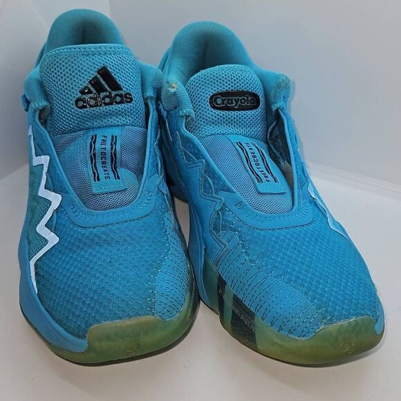 Crayola x D.O.N. Issue #2 GCA 'Crayon Pack - Signal' Cyan Men's 7 - Picture 4 of 12